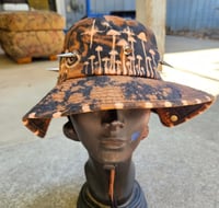 Image 4 of Spiked Safari Hat - size S/M