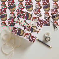 Image 2 of Wrapping paper sheets set of 3 wine inspired sheets