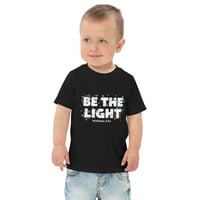 Image 1 of Be the Light - Toddler jersey t-shirt