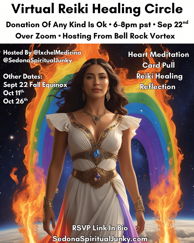 Image of Virtual Reiki Healing Circle For Sept 22