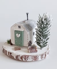 Image 3 of Shepherd's Hut in Winter