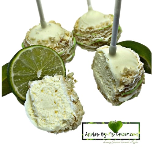 Image of Key Lime Breeze Cheesecake Lollipops