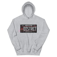 Image 1 of *LOVE DC GOGO "BORN IN THE DISTRICT" License Plate Hood by MITCHCRAFT