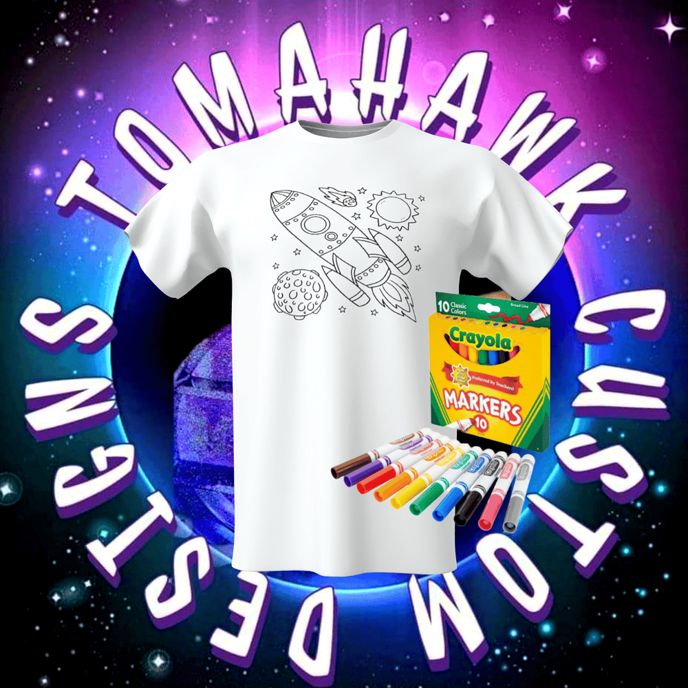 Image of Color me rocket shirt