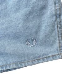 Image 3 of Fred Perry Denim Shorts W34in 