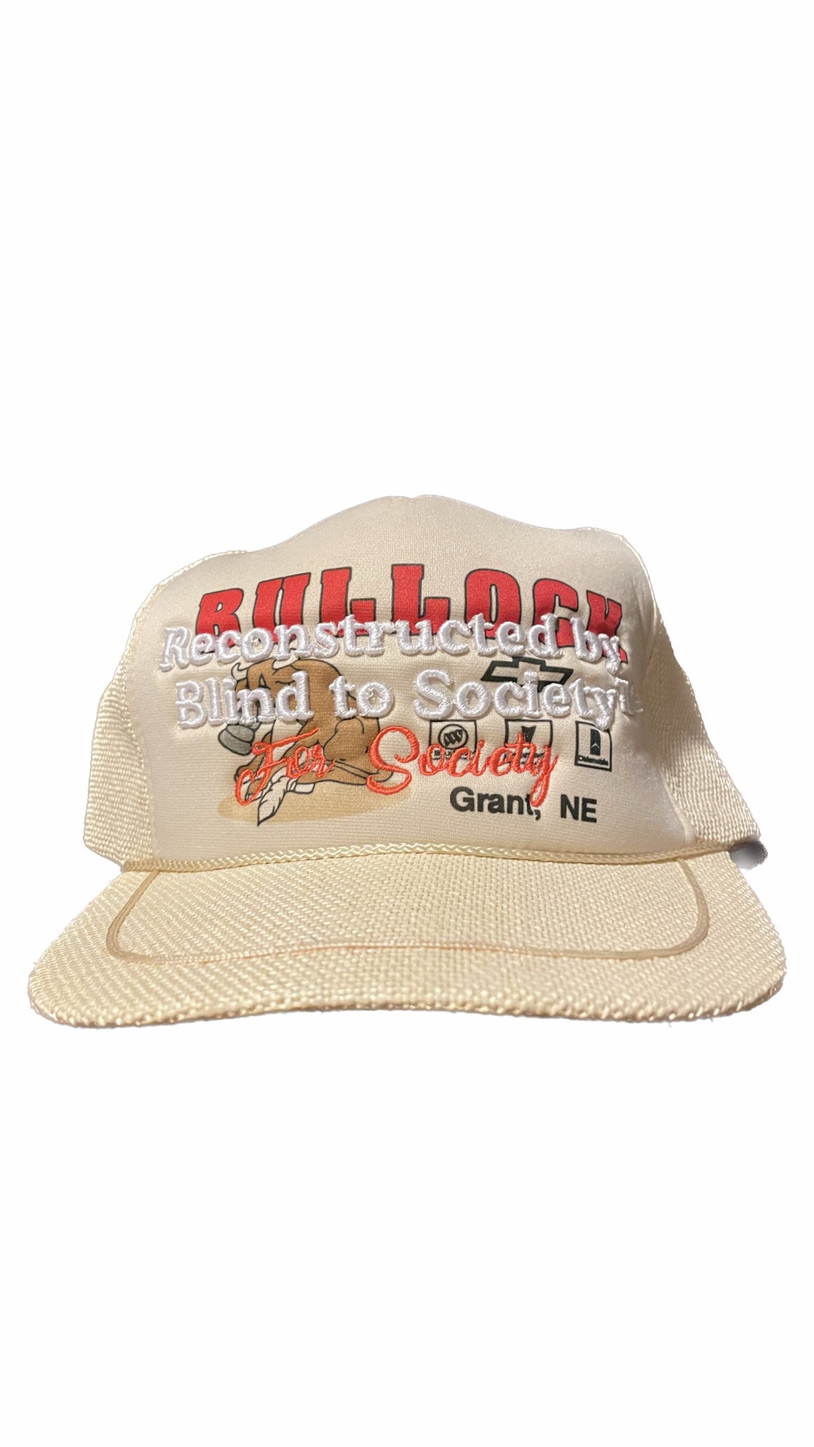 Burlap Sack Reconstructed Trucker Hat