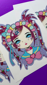 Image 4 of “Decora Pink” prints 