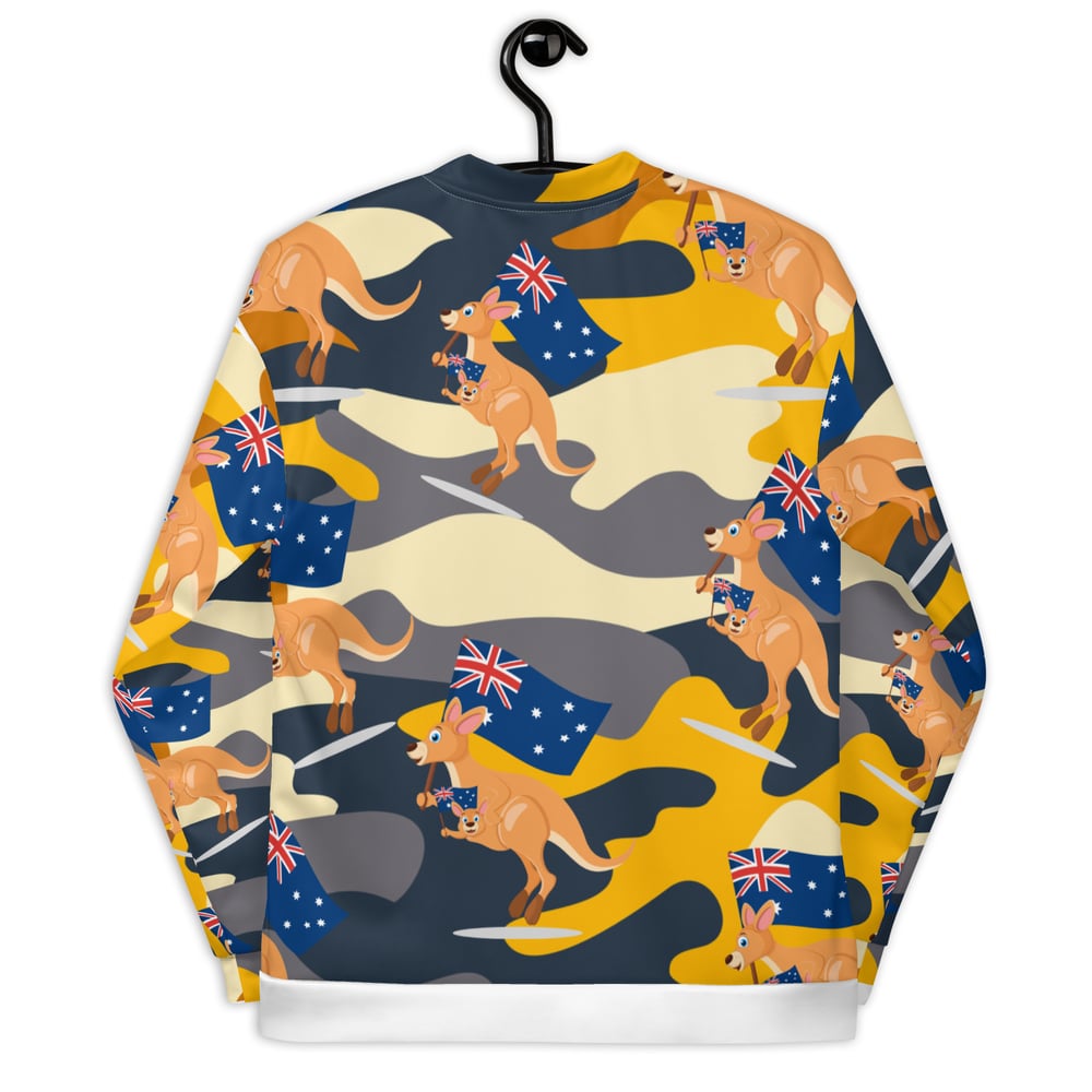 ZEN EXP - Camo Kangaroo Bomber Jacket