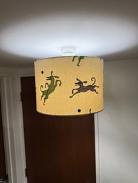 Image 4 of Playing Whippets Lampshade 30cm
