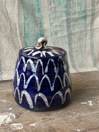 Image 5 of Tea caddy blue arches 