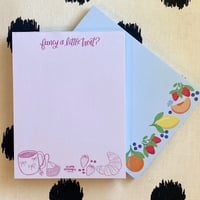 Image 1 of Fancy A Little Treat? Notepad