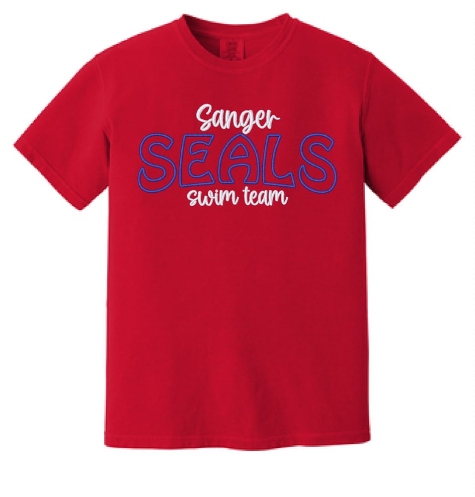 Image of Seals Embroidered Tee