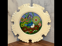 ART - Bird in a Garden in the Round