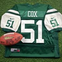 Image 2 of 1999 Nike NFL Authentic Jersey New York Jets Bryan Cox Sz. 52