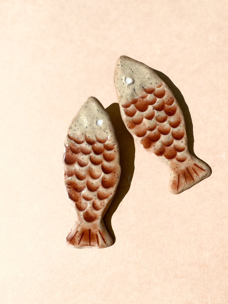 Image of Faux Ceramic Fish 