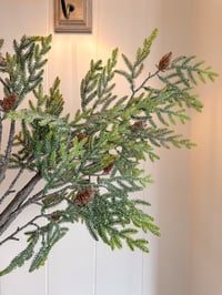 Image 2 of Luxury Fir & Pinecone Branches ( set of 3 )