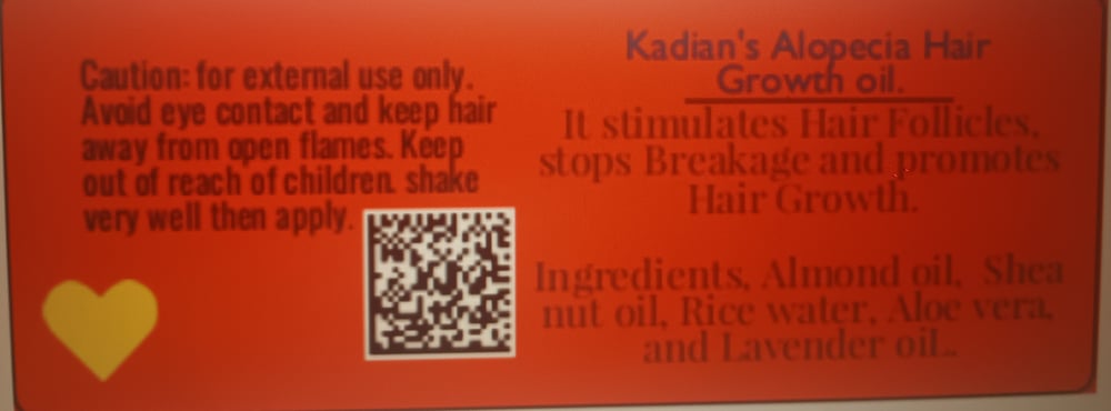 Image of Ambikura Alopecia Hair Growth Oil.