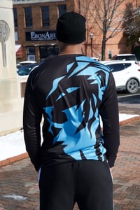 Image 4 of All In Blue Lion Long Sleeve