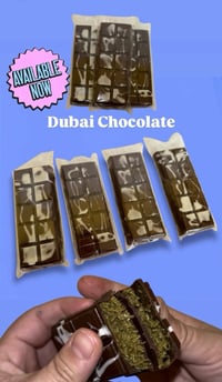 Image 2 of Dubai Chocolate Bar/Bites/White Chocolate 