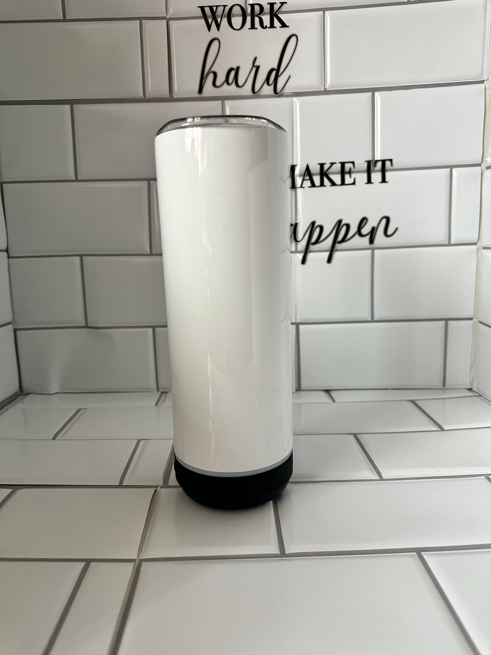 Image of Personalized Bluetooth Tumblers. Email your design after purchase