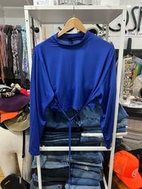 Image 2 of Shein crop mock neck top