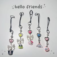 Image 1 of hello friends keychain 