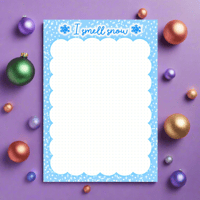 Image 4 of I Smell Snow Notepad