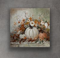 Image 1 of Pumpkins and  Flowers