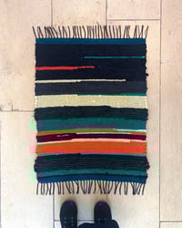 “Coloring Book” rag rug