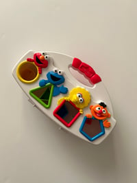 Image 2 of Vtg Sesame Street shape Sorter