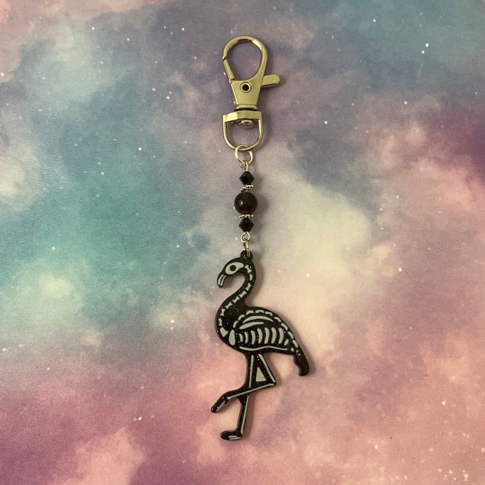 Image of Skeleton Animal Keychain