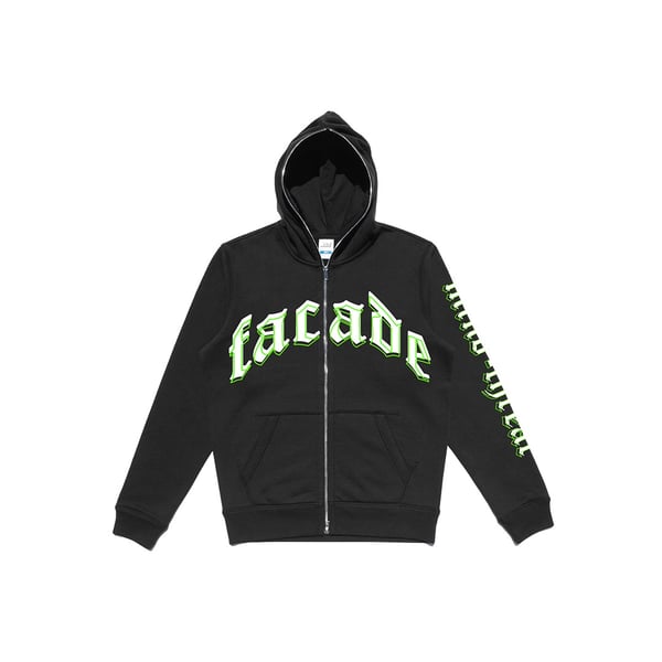 Image of Mind threat full zip hoodie