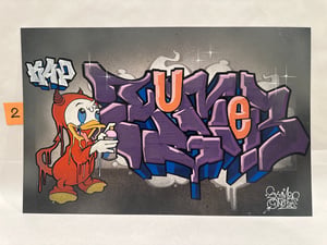 Image of Huey Helloween Vandal Print ***Embellished** 11x 17