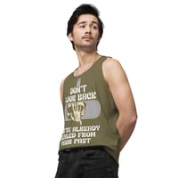 Image 8 of Men’s premium PAST HEALING tank top