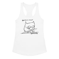 Image 1 of NOT GOOOOOOOD Women’s fitted racerback tank top 