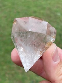 Image 15 of Diamond Cut Clear Quartz Crystal #1898