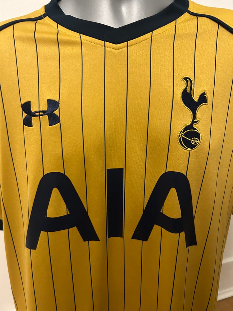 Image of Tottenham Hotspur “DEMBÉLÉ 19” 2016/17 Third Shirt + PL patches (L)