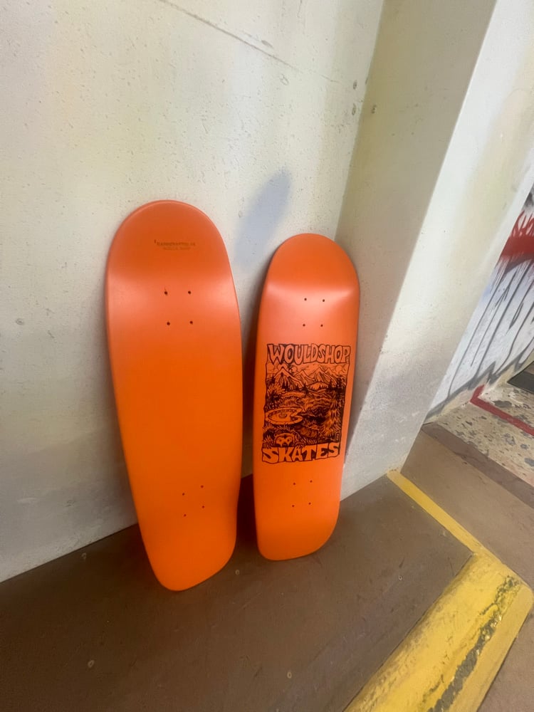 Image of 9.5 orange MT bowl