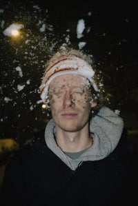 Image 4 of Stripes beanie tan 