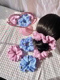 Image 2 of Gingham Scrunchie (Medium)