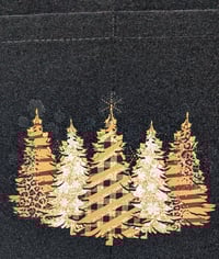 Image 4 of Golden Stowman Christmas Apron (black)