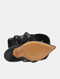 Image 4 of BLACK BUTTON ME BOOT