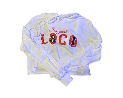 Image of Crop T-shirt Hoodie