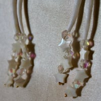 Image 3 of White “Jellyfish” Dangles
