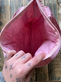 Image 4 of quilted mini tote bag