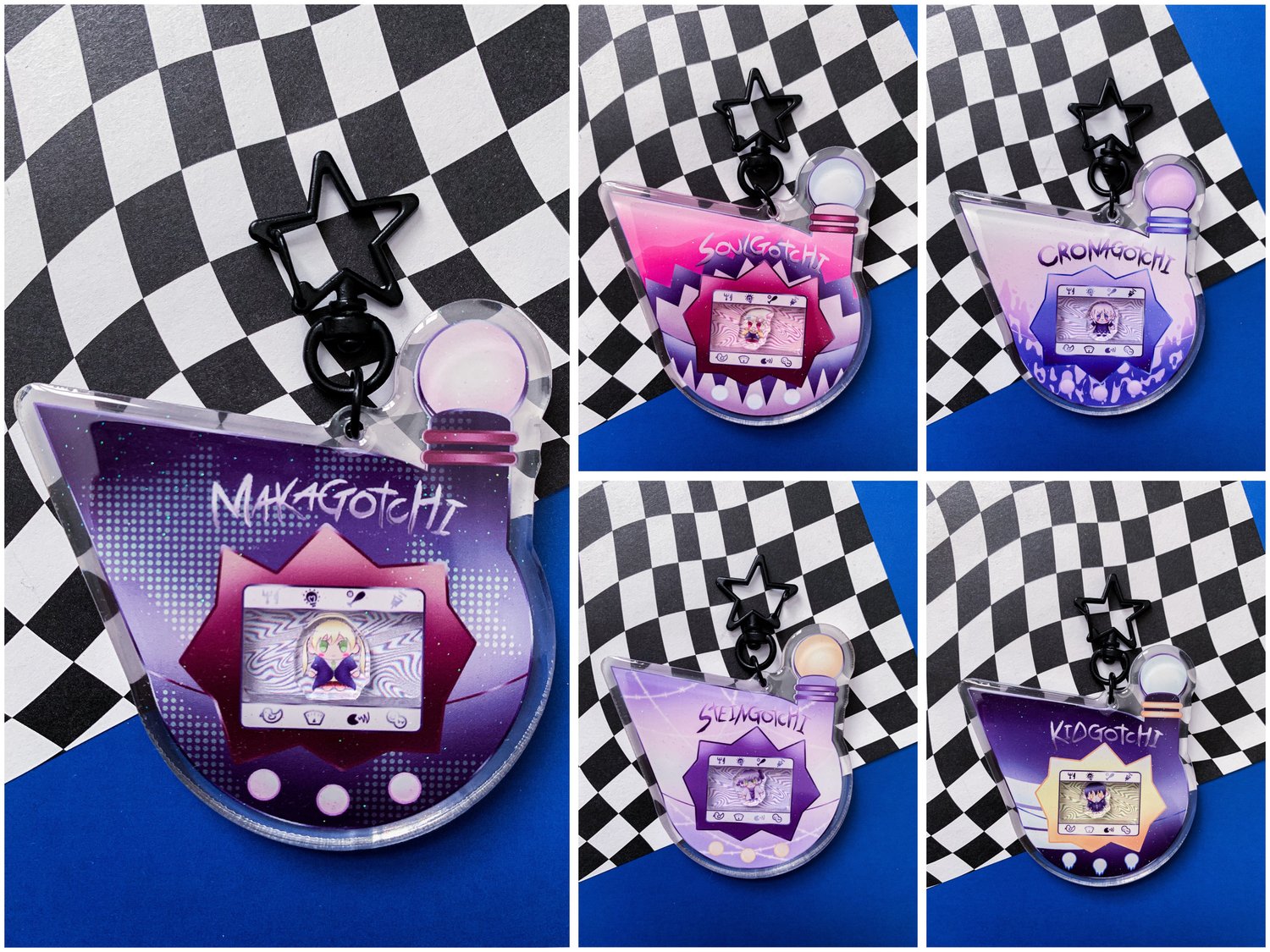 Image of Soul Eater Tamagotchi | Shaker Charms 