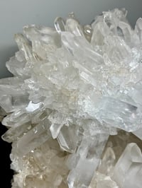 Image 10 of Clear Quartz Points Cluster Statement Piece | Brazil #2936