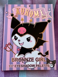 Image 3 of Kuku 117 Color Eyeshadow palette book with Highlighters
