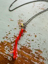 Image 4 of Artemis . antique Italian coral and opal necklace