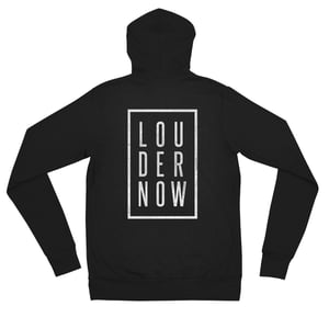 Image of LOUDERNOW Lightweight Unisex zip hoodie